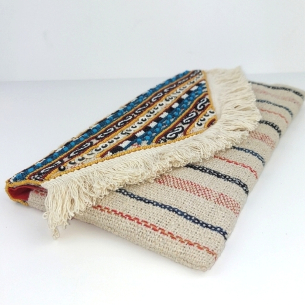 Roller Rabbit Beaded Envelope Clutch - Picture 5 of 16